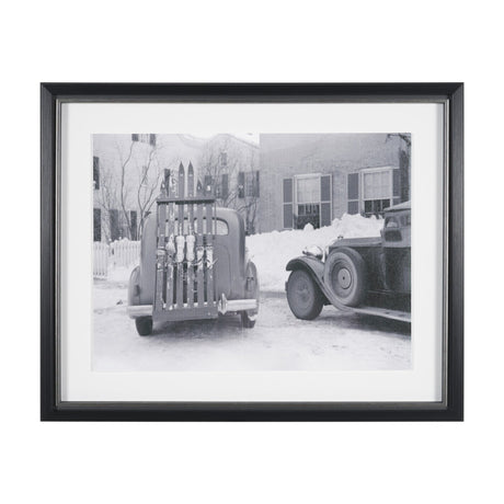 Packed for Powder by Antoinette Frissell Textured Framed Photo Print Matted under Glass from Mercana - Luna Furniture