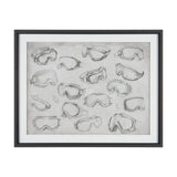 Mountain Eyes by Mercana Studio Textured Framed Artwork Matted under Glass from Mercana - Luna Furniture
