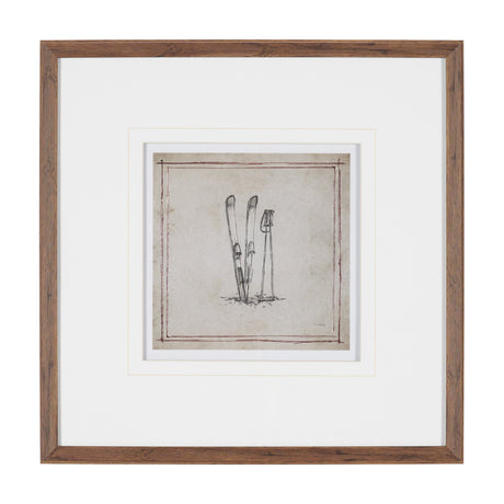 Apres 1 by Mercana Studio Hand-Embellished Textured Framed Artwork Matted under Glass from Mercana - Luna Furniture