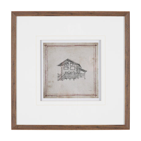 Apres 2 by Mercana Studio Hand-Embellished Textured Framed Artwork Matted under Glass from Mercana - Luna Furniture