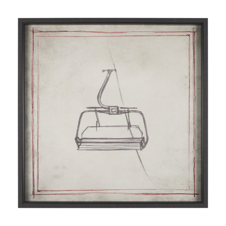Apres 5 by Mercana Studio Hand-Embellished Textured Framed Artwork Matted from Mercana - Luna Furniture