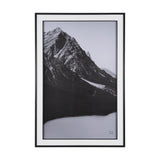 Mountain Mamma BW by Nathan Larson Textured Framed Photo Print Matted under Glass from Mercana - Luna Furniture