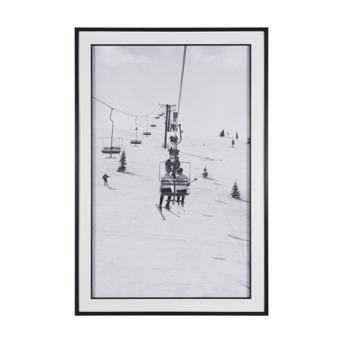 The Ride Up by Antoinette Frissell Textured Framed Photo Print Matted under Glass from Mercana - Luna Furniture