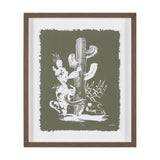 Baja by Nick Simon Hand-Embellished Framed Artwork Matted under Glass from Mercana - Luna Furniture