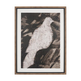 Sahara Style - Bird by Maja Gunnarsdottir Textured Framed Artwork Matted under Glass from Mercana - Luna Furniture