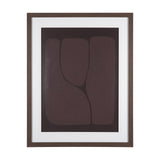 Embrace by Mercana Studio Hand-Embellished Textured Framed Artwork Matted under Glass from Mercana - Luna Furniture
