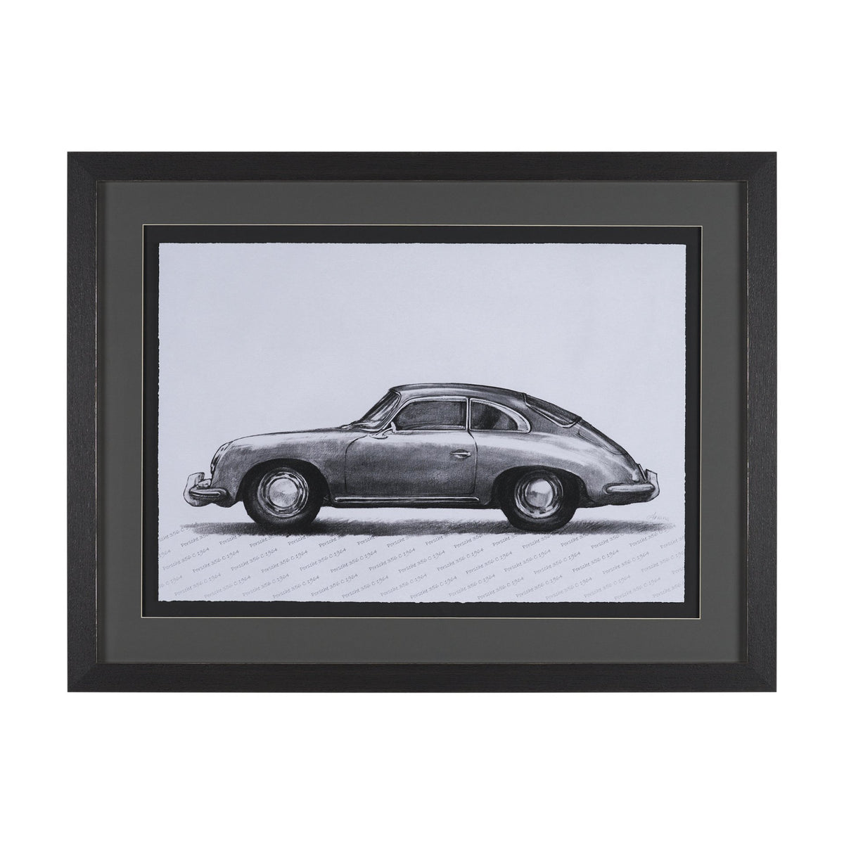 1964 356 C by Mercana Studio Textured Framed Artwork Matted under Glass from Mercana - Luna Furniture