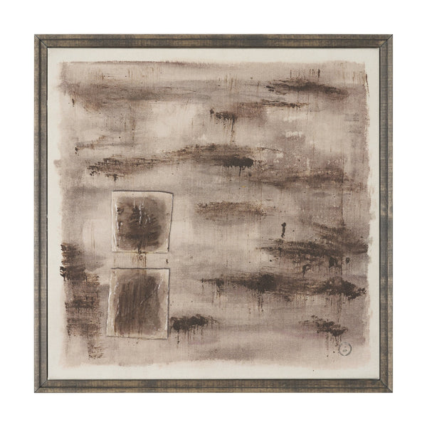 Dos by Mercana Studio Hand-Embellished Textured Framed Canvas Artwork