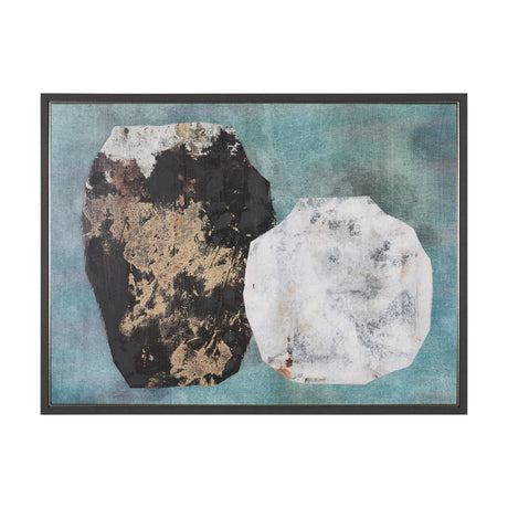 Sahara Style - Containers by Maja Gunnarsdottir Hand-Embellished Textured Framed Canvas Artwork from Mercana - Luna Furniture