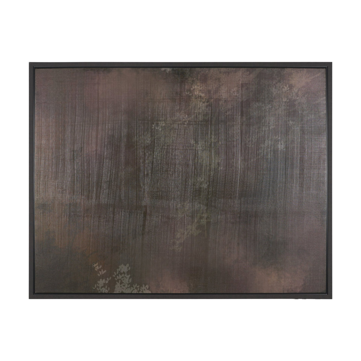 Moody Dark Brown Rustic Landscape by Josie George Textured Framed Canvas Artwork from Mercana - Luna Furniture