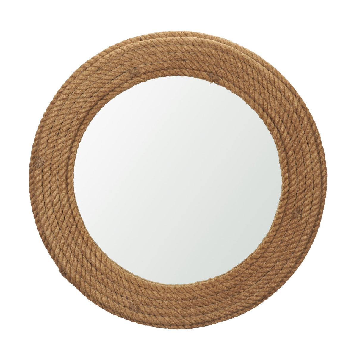 Kova 42" Rope Framed Round Wall Mirror from Mercana - Luna Furniture