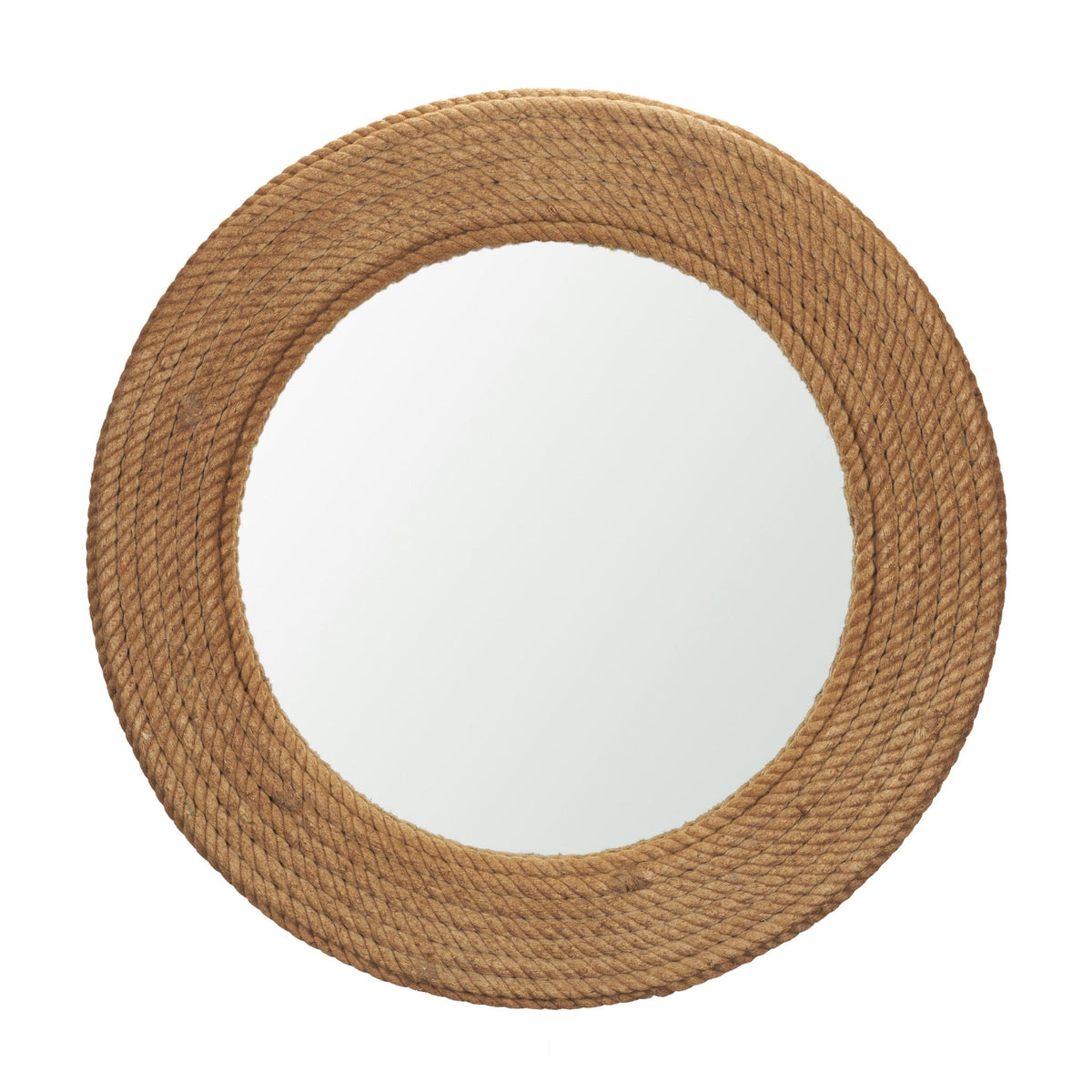 Kova 50" Rope Framed Round Wall Mirror from Mercana - Luna Furniture