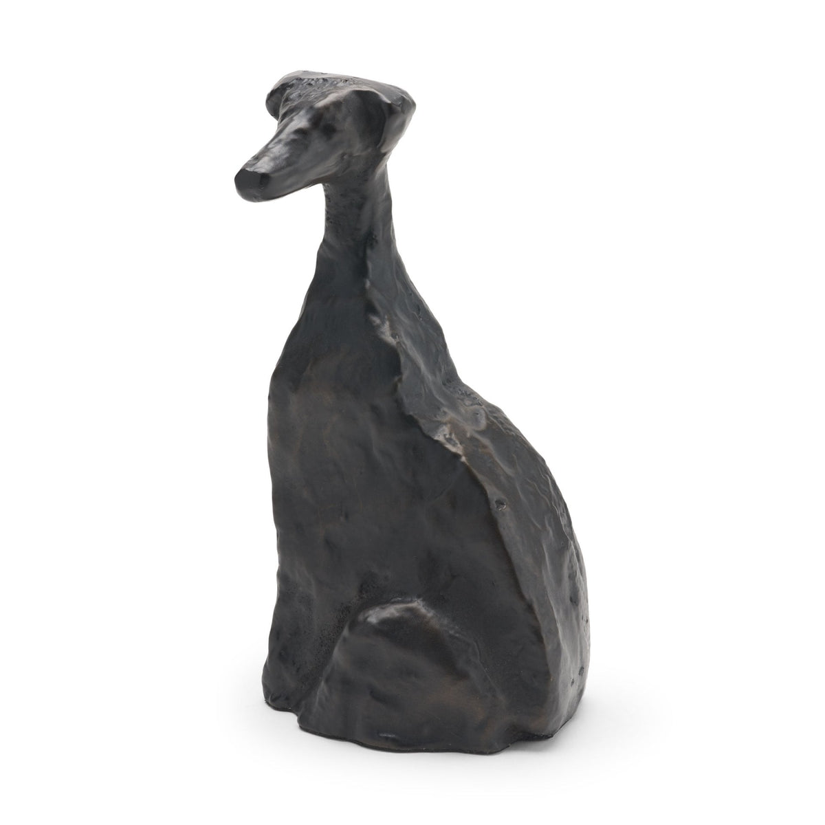 Anubis Aged Bronze Metal Decorative Dog Object from Mercana - Luna Furniture
