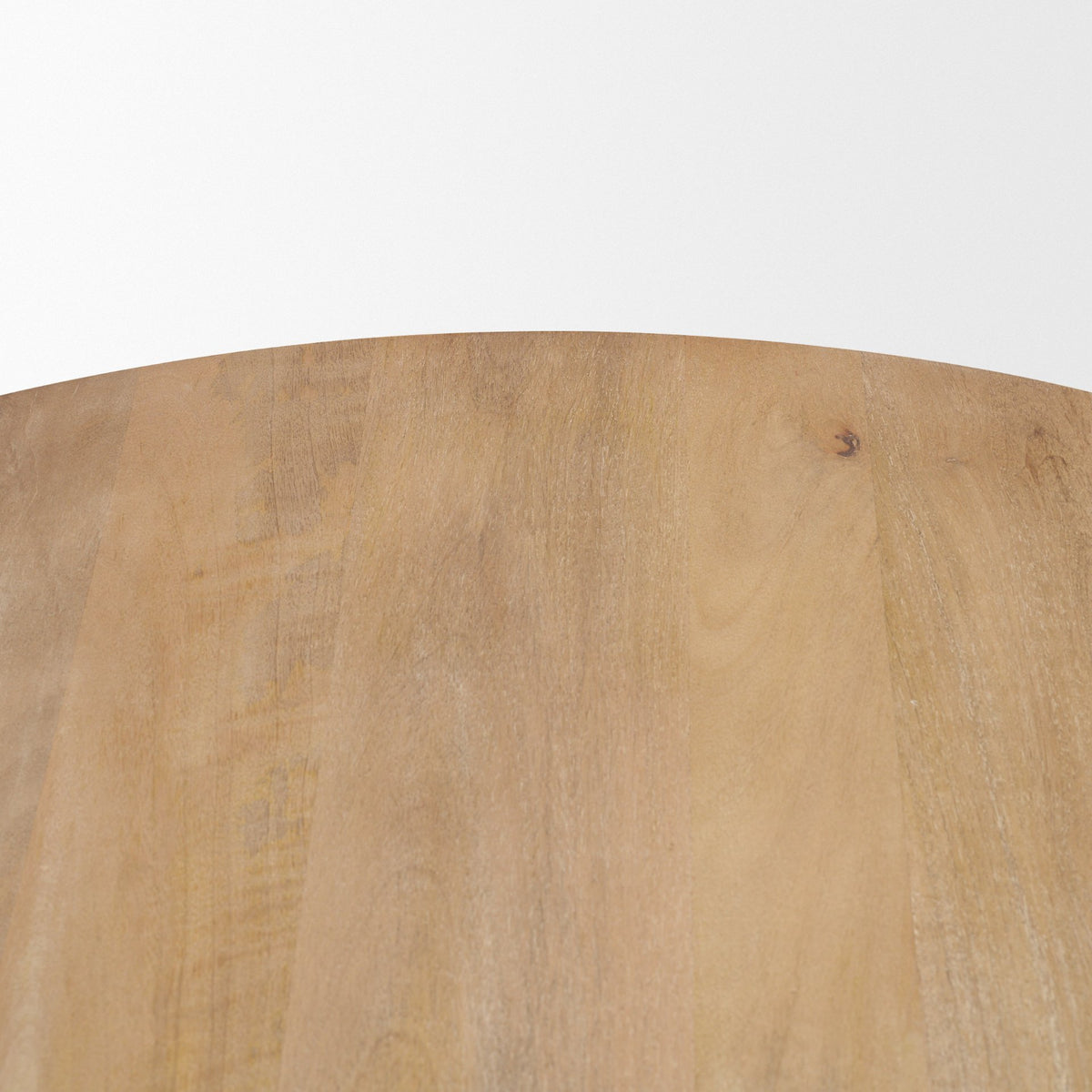 Terra 48L x 48W x 15H Light Brown Wood Round Coffee Table from Mercana - Luna Furniture