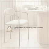 Parker I Cream Fabric Seat Gold Metal Frame Dining Chair, Set of 2 from Mercana - Luna Furniture