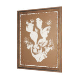 Solar Cactus - Sienna by Nick Simon Hand-Embellished Textured Framed Artwork Matted under Glass from Mercana - Luna Furniture