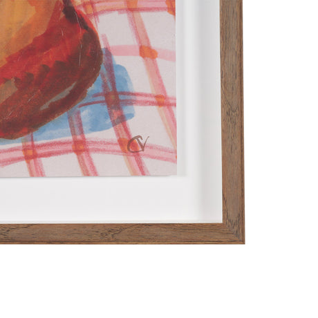 Blush by Mercana Studio Hand-Embellished Textured Framed Artwork Matted under Glass from Mercana - Luna Furniture