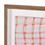 Blush by Mercana Studio Hand-Embellished Textured Framed Artwork Matted under Glass from Mercana - Luna Furniture