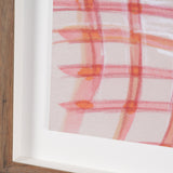 Blush by Mercana Studio Hand-Embellished Textured Framed Artwork Matted under Glass from Mercana - Luna Furniture