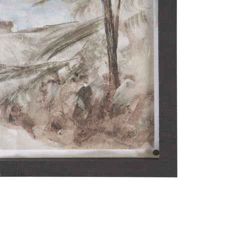Fields & Rows by Mercana Studio Textured Framed Artwork Matted under Glass (Set of 2) from Mercana - Luna Furniture