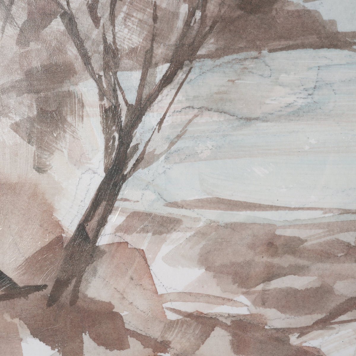 Open Country I by Mercana Studio Textured Framed Artwork Matted under Glass from Mercana - Luna Furniture
