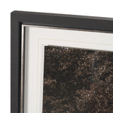 The Painted Herd by Chad Mackay Textured Framed Photo Print Matted under Glass from Mercana - Luna Furniture
