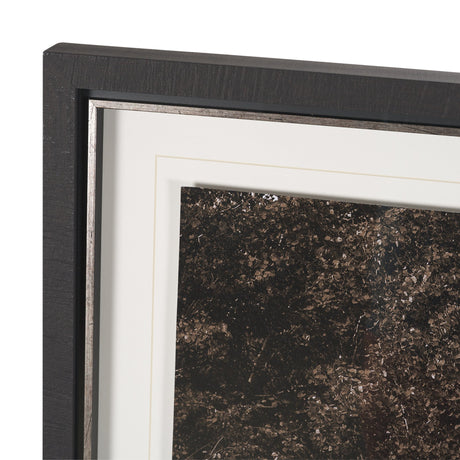 The Painted Herd by Chad Mackay Textured Framed Photo Print Matted under Glass from Mercana - Luna Furniture