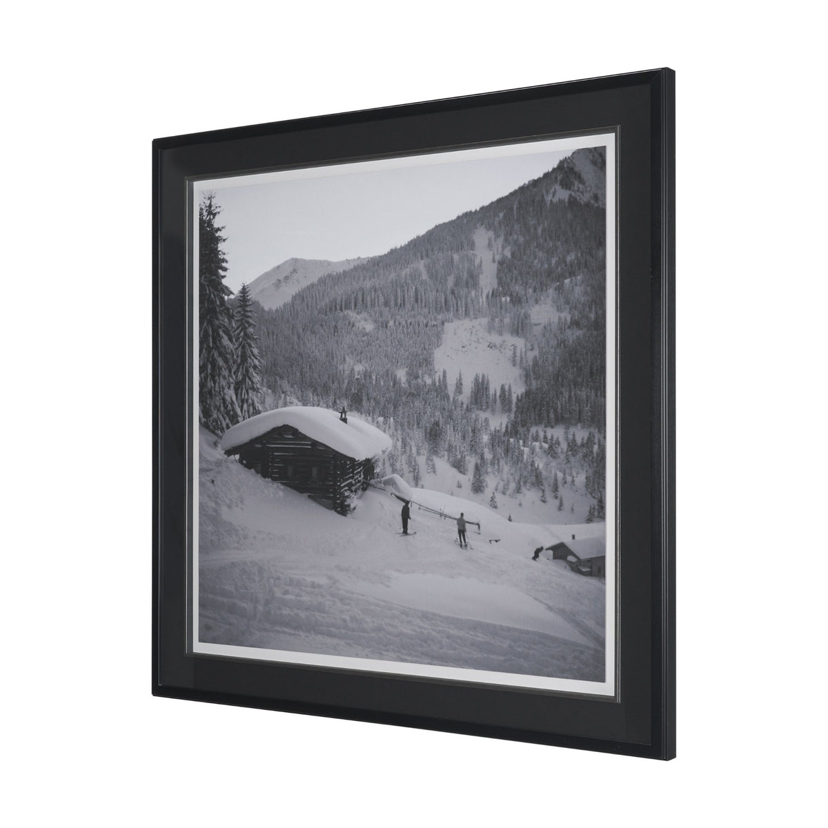 Cosy Cabin by Antoinette Frissell Textured Framed Photo Print Matted under Glass from Mercana - Luna Furniture