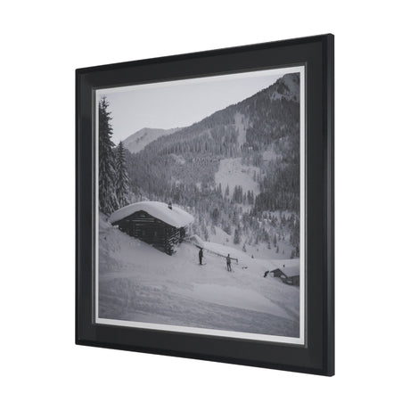 Cosy Cabin by Antoinette Frissell Textured Framed Photo Print Matted under Glass from Mercana - Luna Furniture