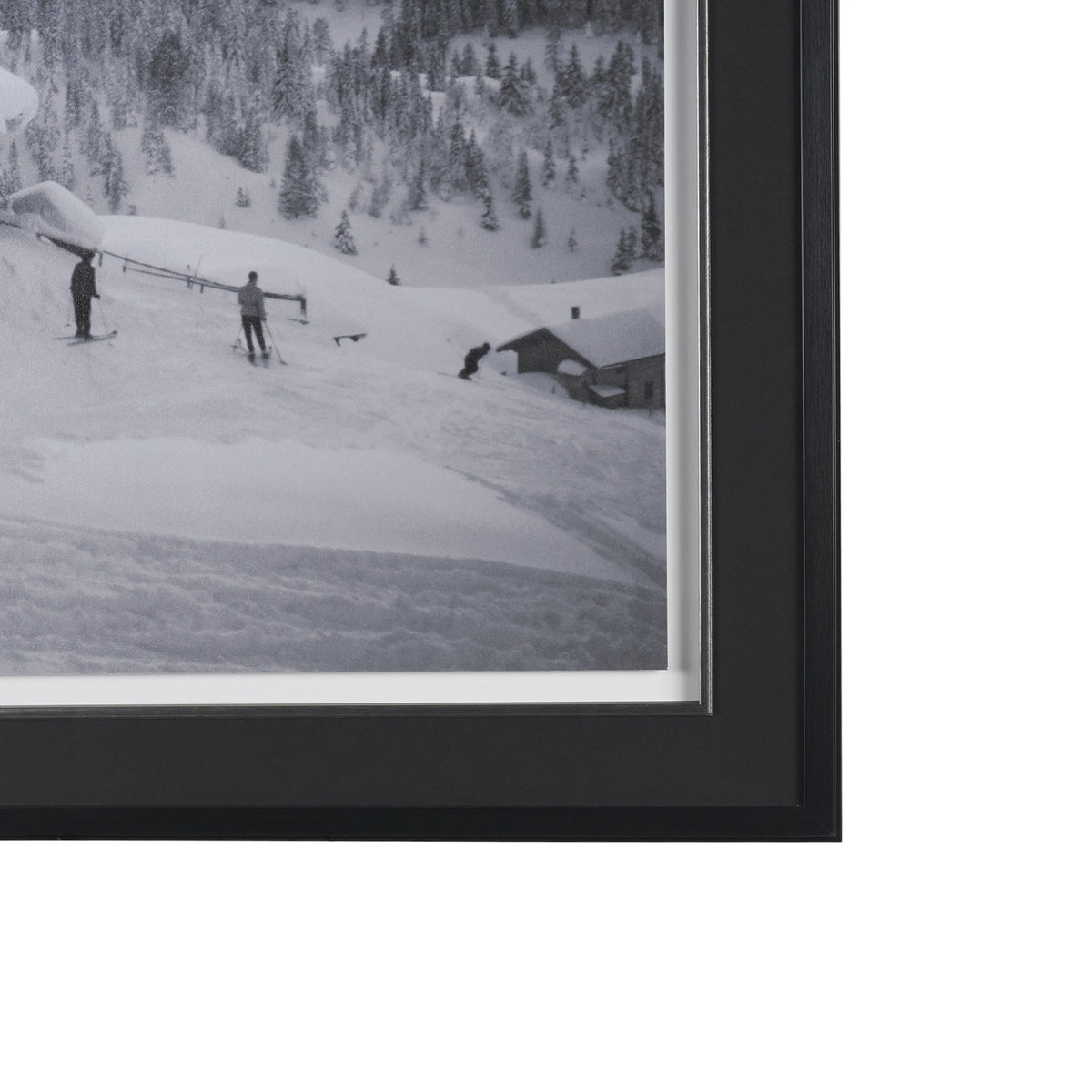 Cosy Cabin by Antoinette Frissell Textured Framed Photo Print Matted under Glass from Mercana - Luna Furniture
