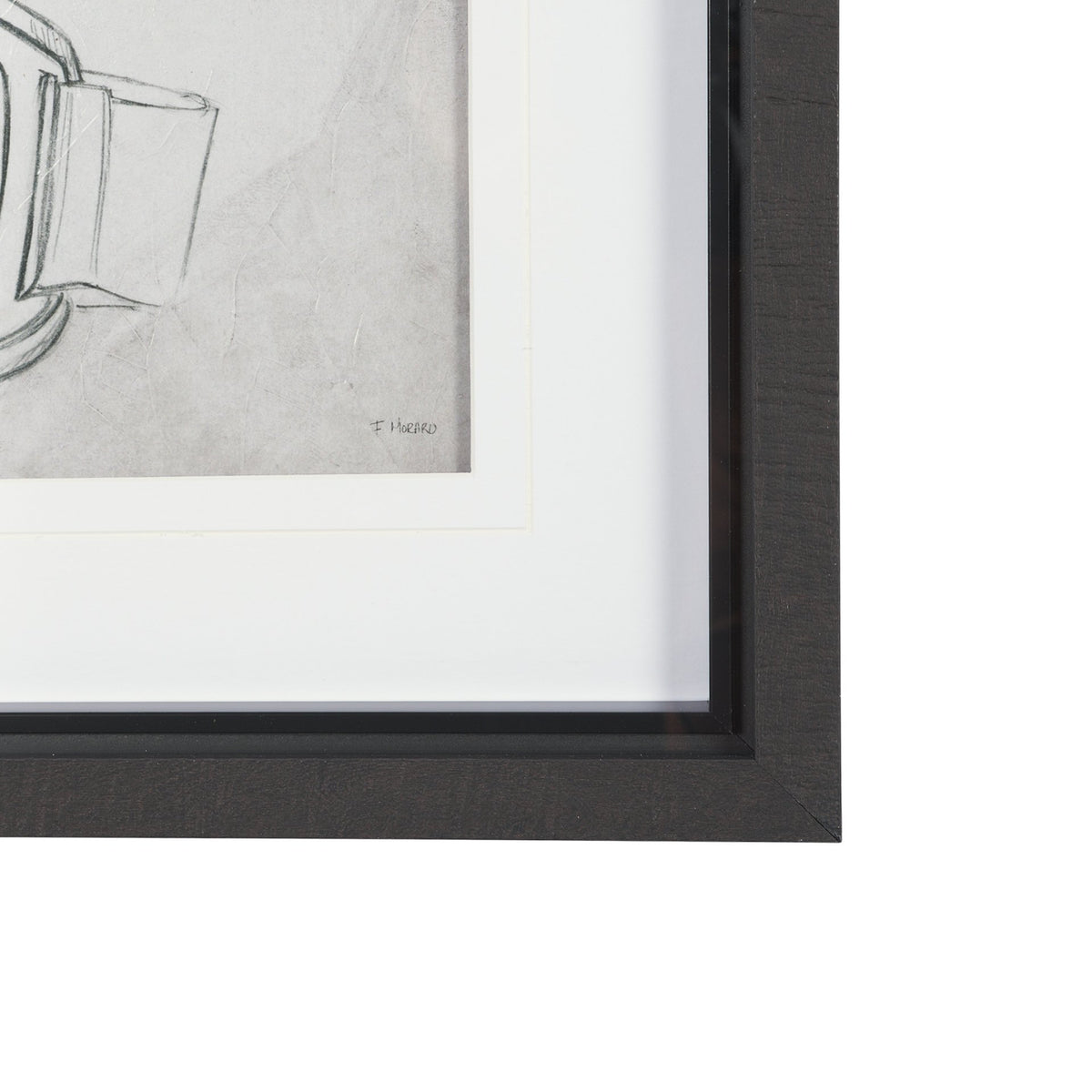 Mountain Eyes by Mercana Studio Textured Framed Artwork Matted under Glass from Mercana - Luna Furniture