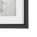 Mountain Eyes by Mercana Studio Textured Framed Artwork Matted under Glass from Mercana - Luna Furniture