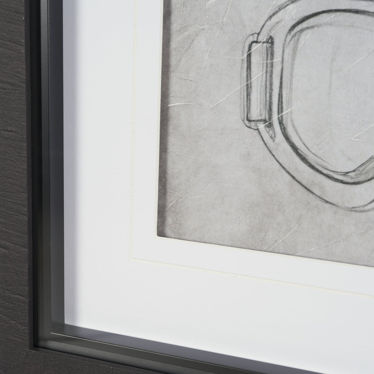 Mountain Eyes by Mercana Studio Textured Framed Artwork Matted under Glass from Mercana - Luna Furniture