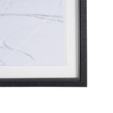 Skiers on Winter Slope by Anita Palceska Textured Framed Photo Print Matted under Glass from Mercana - Luna Furniture