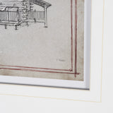 Apres 2 by Mercana Studio Hand-Embellished Textured Framed Artwork Matted under Glass from Mercana - Luna Furniture