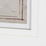 Apres 4 by Mercana Studio Hand-Embellished Textured Framed Artwork Matted under Glass from Mercana - Luna Furniture