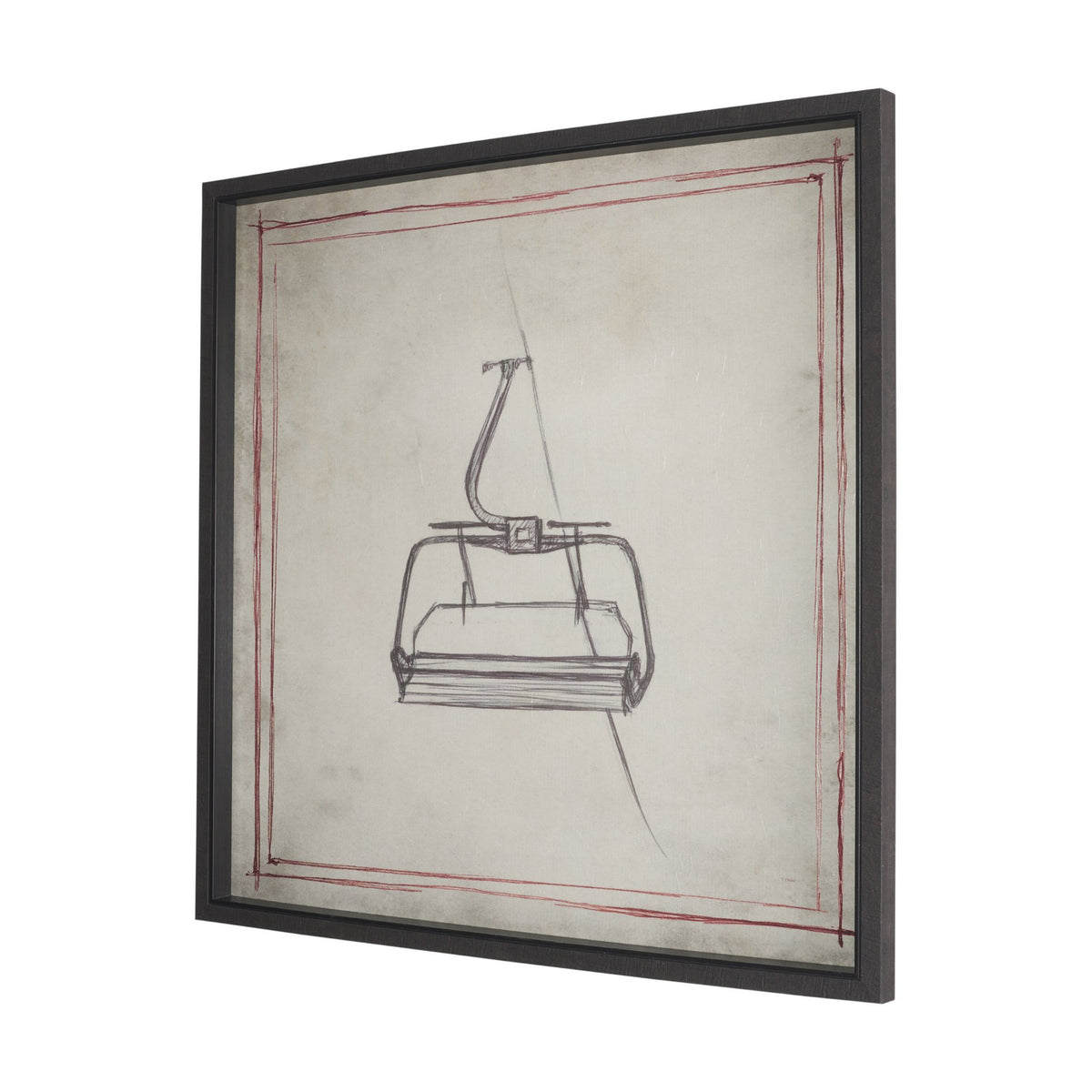 Apres 5 by Mercana Studio Hand-Embellished Textured Framed Artwork Matted from Mercana - Luna Furniture