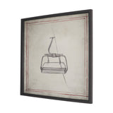 Apres 5 by Mercana Studio Hand-Embellished Textured Framed Artwork Matted from Mercana - Luna Furniture