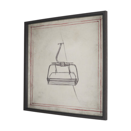 Apres 5 by Mercana Studio Hand-Embellished Textured Framed Artwork Matted from Mercana - Luna Furniture