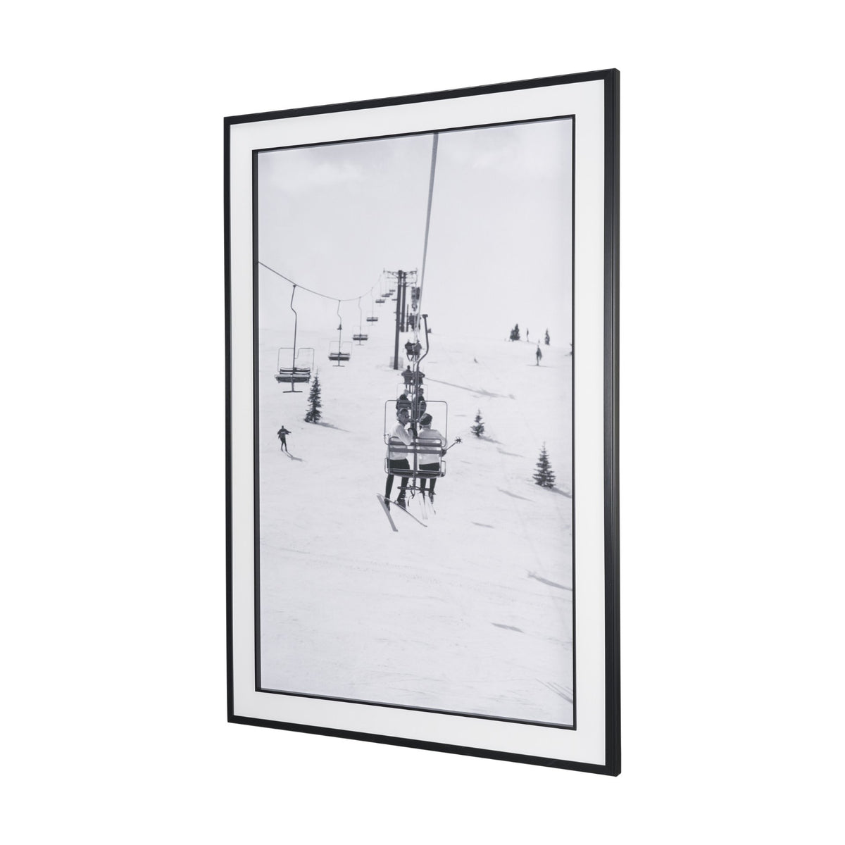 The Ride Up by Antoinette Frissell Textured Framed Photo Print Matted under Glass from Mercana - Luna Furniture