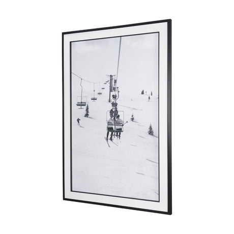 The Ride Up by Antoinette Frissell Textured Framed Photo Print Matted under Glass from Mercana - Luna Furniture