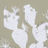 Solar Cactus by Nick Simon Hand-Embellished Framed Artwork Matted under Glass from Mercana - Luna Furniture