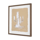 Saguaro Nights by Nick Simon Hand-Embellished Framed Artwork Matted under Glass from Mercana - Luna Furniture