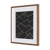 Fabric Fusion - Garisan by Maja Gunnarsdottir Textured Framed Artwork Matted under Glass from Mercana - Luna Furniture
