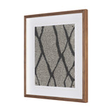 Fabric Fusion - Salib by Maja Gunnarsdottir Textured Framed Artwork Matted under Glass from Mercana - Luna Furniture