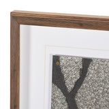 Fabric Fusion - Salib by Maja Gunnarsdottir Textured Framed Artwork Matted under Glass from Mercana - Luna Furniture