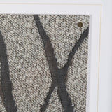 Fabric Fusion - Salib by Maja Gunnarsdottir Textured Framed Artwork Matted under Glass from Mercana - Luna Furniture