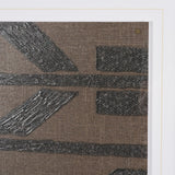 Fabric Fusion - Bentuk by Maja Gunnarsdottir Textured Framed Artwork Matted under Glass from Mercana - Luna Furniture
