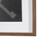 Fabric Fusion - Laluan by Maja Gunnarsdottir Textured Framed Artwork Matted under Glass from Mercana - Luna Furniture
