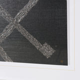 Fabric Fusion - Laluan by Maja Gunnarsdottir Textured Framed Artwork Matted under Glass from Mercana - Luna Furniture